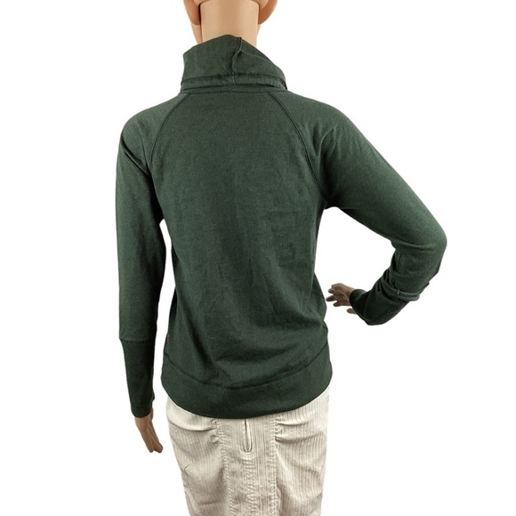 Lucy Funnelneck Sweatshirt Size S Green - Picture 5 of 6